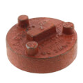 Product Image of 3-1/2" 7074 Grooved Cap