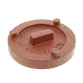 Product Image of 4" 7074 Grooved Cap