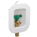 Product Image of I2K Copper Ice Maker Outlet Box w/ 1/4 Turn, Low Lead (Contractor Pack)