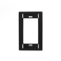 Product Image of Single-Gang MOS Wallplate (Black)