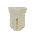 Product Image of Fluorescent Lampholder, T8/t12 (g13 Base) Medium Bi-pin, Medium Height w/ post Mounted (White)
