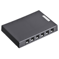 Product Image of Surface-mount Quickport, Box, 12-port (Black)