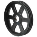 Product Image of 3 Groove Cast Iron Split Taper Sheave, A, B or 5V Belt, 13.88" OD
