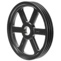Product Image of 3 Groove Cast Iron Split Taper Sheave, A, B or 5V Belt, 16.28" OD