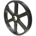 Product Image of 3 Groove Cast Iron Split Taper Sheave, A, B or 5V Belt, 18.68" OD