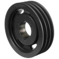 Product Image of 3 Groove Cast Iron Split Taper Sheave, A, B or 5V Belt, 8.28" OD