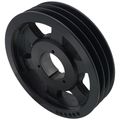 Product Image of 3 Groove Cast Iron Split Taper Sheave, A, B or 5V Belt, 9.68" OD