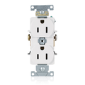 Product Image of 15A Duplex Receptacle/outlet, Self-grounding (White)