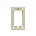 Product Image of Single-Gang MOS Wallplate (Ivory)