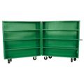 Product Image of 16 Gauge Steel Bi-fold Cabinet, Green