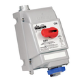 Product Image of 30A 240V IEC 309-1 & 309-2, 2P 3W Mechanical Interlock Pin & Sleeve Receptacle (Blue)