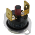 Product Image of 1/2" SPST Manual Reset Flame Rollout Switch, 1/4" QC, 130°F Cut-Out