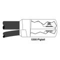 Product Image of Motor Lead Pigtail Splice Kit 5304, 1 kV, 1-Hole Lug, 250-500 kcmil (Feeder), 4/0 AWG-500 kcmil (Motor Lead)