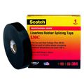 Product Image of 1" x 30' ft. 30 mil Scotch Linerless Rubber Splicing Tape 130C