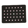 Product Image of Hookit Clean Sanding Pad 20435, 3" x 4" x 1/2" 33 Holes Red Foam
