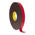 Product Image of 1" x 36 yd, Black, VHB Acrylic Foam Tape 5952, 45 mil