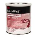 Product Image of 1 Quart, High Performance Industrial Plastic Adhesive 4693, Light Amber