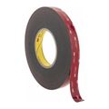 Product Image of 3/4" x 15 yd, Black, VHB Heavy Duty Mounting Tape 5952, 45 mil