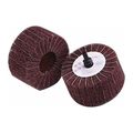 Product Image of 2-1/2" dia, 1-1/4" Face Width, 180 Grit, Alum. Oxide NW & Coated, V. Fine, 7,000 Max RPM