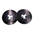 Product Image of Disc Pad Face Plate Ribbed 80515, 7" Hard Black