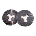 Product Image of Disc Pad Face Plate Ribbed 81734, 5" Medium Gray