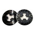 Product Image of Disc Pad Face Plate Ribbed 81733, 5" Hard Black