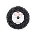 Product Image of 4" Dia 1/2" Hole Very Coarse Grade Silicon Carbide Deburring Disc Quick-Change, 7000120779