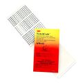 Product Image of 540 Label, 1.37 Inch Long x 0.22 Inch Wide x 1/4mm Thick, Alphanumeric Vinyl Film Book