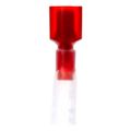 Product Image of Male, Nylon Heat Shrink, 22-18 AWG, 1/4" Tab Width Wire Disconnect, Red (Pack of 25)