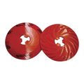 Product Image of Disc Pad Face Plate Ribbed 81728, 9" Extra Hard Red
