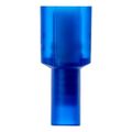 Product Image of Male, Nylon, 16-14 AWG, 1/4" Tab Width Wire Disconnect, Blue (Pack of 100)
