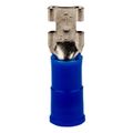 Product Image of Female, Vinyl, 16-14 AWG, 1/4" Tab Width Wire Disconnect, Blue (Pack of 100)