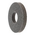 Product Image of 8" dia, 1" Face Width, 3" Hole, Density 2, Silicon Carbide Soft Grade, Unitized Wheel Deburring Wheel