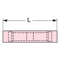 Product Image of Fully Insulated Nylon, Crimp-On Connection Butt Splice Terminal (Pack of 100), 7010397396