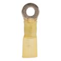 Product Image of Partially Insulated, 12 to 10 AWG, Crimp Connection Circular Ring Terminal (Pack of 25), 7010397416