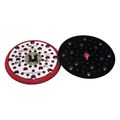 Product Image of 152 mm x 9.52 mm x 15.8 mm, Xtract Low Profile Back-up Pad, 20465, External 53 Holes Red Foam