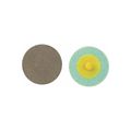 Product Image of 1-1/2" Dia 400 Grit Diamond Quick-Change Disc Roloc TR Yellow, 7100100636