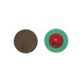 Product Image of 1-1/2" Dia 200 Grit Diamond Quick-Change Disc Roloc TR Red, 7100100697