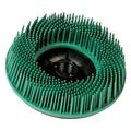 Product Image of Green, Scotch-Brite Bristle Disc, BD-ZB, 50, 4-1/2" x 5/8"-11 Internal