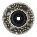 Product Image of White, Scotch-Brite Bristle Disc, BD-ZB, 120, 4-1/2" x 5/8"-11 Internal