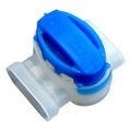 Product Image of 22 to 14 AWG, IDC, Tap Quick Splice Connector, Blue (Pack of 50)