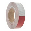 Product Image of 1.5" x 50 yd, Flexible Prismatic Conspicuity Markings 913-326NL Red/White