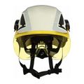 Product Image of X5-SV03 Short Visor for X5000 Safety Hard Hat, Amber Anti-Fog Anti-Scratch Polycarbonate, ANSI