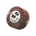Product Image of 2" Dia 1" Face Width 120 Grit Aluminum Oxide Mounted Flap Wheel, 7100177938