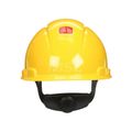 Product Image of Construction High Visibility & Impact Resistant Full Brim Type 1 Class C 4-Point Suspension Hard Hat Yellow Vented, 7100239986