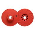 Product Image of 5", Red, Disc Back-up Pad Ribbed, 88656, Extra Hard, One Piece