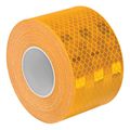 Product Image of 2" x 30 Ft. Yellow Dot Conspicuity Tape,  Reflective Sheeting