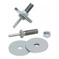 Product Image of 1/4 Shank Dia, 1/2 Wheel Hole For 6 Wheel Dia, 1 Max Wheel Width, Deburring Wheel Mandrel, 7000028562