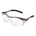 Product Image of Magnifier Safety Glasses, Clear +2.0 Anti-Fog Polycarbonate Lens, Gray Frame, ANSI Z87.1, 7000052798