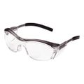 Product Image of Magnifier Safety Glasses, Clear +2.5 Anti-Fog Polycarbonate Lens, Gray Frame, ANSI Z87.1, 7000052799